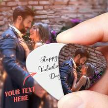 Customized Photo & Text Guitar Picks, Personalized Bass Guitar Accessories, Guitar Picks, Musician Gifts, Guitar Pick Gifts, Mother's Day, Father's Day, Valentine's Day, Christmas Gifts, Ideal Gifts For Women/Men, Friends, Anniversary, Birthday, Autumn, Fall, Winter - Multicolor - View 4