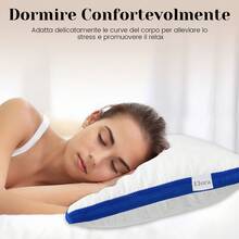 Bed Pillows - Blue - View 4