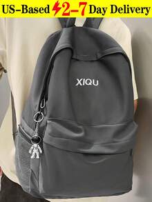 New Men's Classic Retro Canvas Nylon Multi-Functional Backpack, Autumn/Winter New Men's Functional Backpack, Large Capacity Travel Backpack, Multi-Functional Stylish Daily Backpack, Multi-Pocket Lightweight And Practical Bag, Large Capacity Simple Schoolbag, Convenient Schoolbag, Can Accommodate A 15.6-Inch Laptop Bag. Campus Casual Stylish Color-Blocked Simple Backpack, University Bag, Dad's Schoolbag, Student Schoolbag, Multi-Functional Schoolbag, Can Hold Books And School Supplies, Men's Vacation Backpack, Travel Essential Large Capacity Bag, Student Life Essential, Men's Must-Have Schoolbag, University Schoolbag, Back-To-School Supplies, Schoolbag, University Schoolbag, Large Capacity Bag, Multi-Pocket Lightweight Travel Bag, Large Capacity Simple Schoolbag, Convenient Schoolbag. Stylish Backpack. Men's Portable Classic Retro Canvas Backpack. - 彩色 - 查看 13