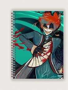 Metal Buckle Student Notebooks - A5/English Notebook, Blank Notebook - Multicolor - View 8