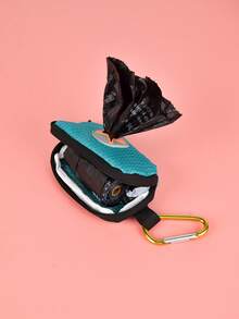 Best-Selling Pet Poop Bag Holder With Classic Plaid Design And Sturdy Metal Clip Fashion Dog Poop Bag Holder Meets Function For Your Walks(No Waste Bag And Leash) - Multicolor - View 5