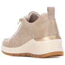 Women Casual Athletic Shoes - Beige - View 3