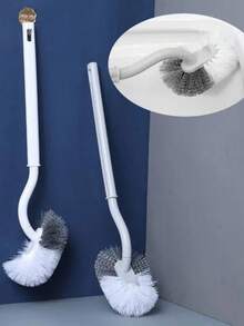 1支多功能马桶刷，日式S型马桶刷，T型马桶刷 - 彩色 - 查看 4