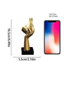 1pc Couple Sculpture, Kissing/Gazing Lovingly Statue, Couple Anniversary Gift, Wedding Anniversary Gift, Unique Couple Gift Idea, Wedding Gift, 2024 Couple Sculpture, Modern Abstract Ceramic Craft - Multicolor - View 4