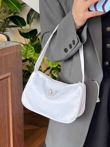 Bolso de Mujer Elegante y Ligero | Diseño de Hombro y Axila con Exquisita Mariposa Metálica | Color Negro Versátil para un Look Romántico o Sofisticado | Perfecto para Citas, Regalos y Ocasiones Especiales - Multicolor - Ver 10