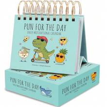 2026 Funny Pun Flip Calendar - Daily Tear-Off Desk Calendar with 365 New Puns  Jokes - Humor Gift for Friends, Family, Coworkers - Punny Christmas Gift, Office  Home Decor - Azul - Ver 1
