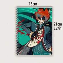 Metal Buckle Student Notebooks - A5/English Notebook, Blank Notebook - Multicolor - View 5