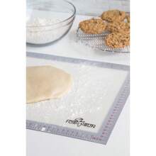 QWEFox Run 4722 Alfombrilla Antiadherente para Hornear Silicona 29 84 cm x 41 91 cm Gris: 42 cm x 62 cm Ninguna 16 5 ' x 24 5' 1 - Silicona: 29,8 x 41,9 cm. - Ver 7