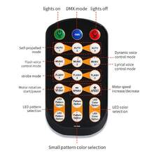 Party Lights DJ Disco Lights LED Stage Lights Projector Strobe Lights Voice Activated DMX Sound Activated With Remote Control Club Bar Karaoke Holiday Entertainment Dance Christmas Birthday Wedding Nightclub Family Party Decoration Ambiance Lights - View 10