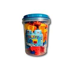 Juguete Blocks para Construir 115 PcsDuradero y cultiva el interés de los niños - Multicolor - Ver 6