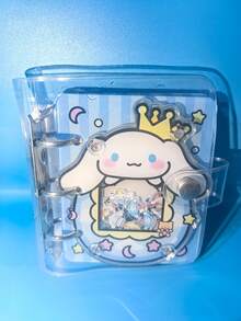 Sanrio 1个三丽鸥亚克力DIY创意活页照片收藏册，卡通3英寸卡片相册，摇一摇照片相册 - 彩色 - 查看 6