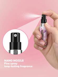 1pc Butterfly Keychain Perfume Spray Bottle, 5ml Bottom Fragrance Bottle, Travel Portable Mini Perfume Refill Tool, Unisex, Multiple Colors Available, Birthday Gift For Family And Friends, Christmas Gift - Multicolor - View 6