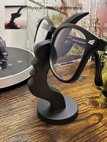1 chiếc giá đỡ kính mắt cong nghệ thuật, thiết kế tối giản màu đen để cất giữ và sắp xếp, trang trí phòng. - Nhiều màu - Xem 9