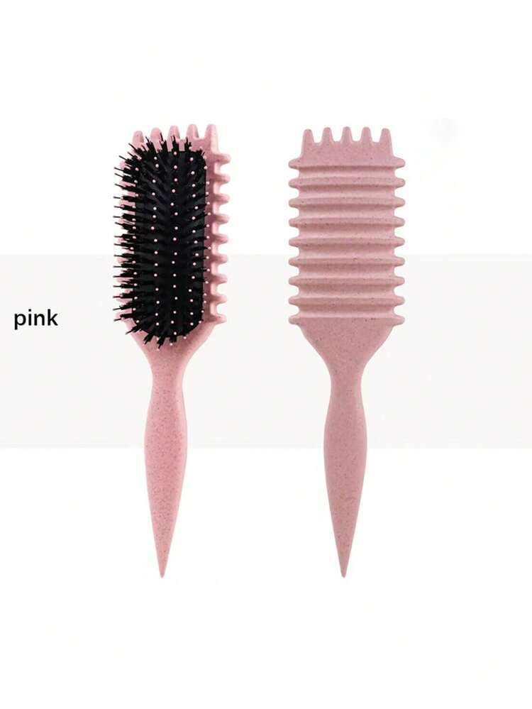 0150623540004 Hair Brushes - EU+UK 2026 Curling Styling Comb - Featuring Bristles And Special Design For Curly Hair, Suitable For Men And Women To Shape And Style Curly Hair, Reducing Pulling And Separation. Essential Hairstyling Tool, Product And Accessory For Salons, Beauty Parlors, Travel, Back To School, Vacation, Etc., As Well As Women's Hairstyling Accessories. - Multicolor - View 12