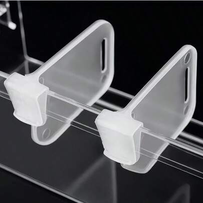 5 Multifunctional And Practical Refrigerator Dividers, Installed Without Drilling Holes, Layered Storage For Neater And More Efficient Use Of Refrigerator Space, Suitable For Sorting Fruits, Vegetables, Beverages, And Sauces