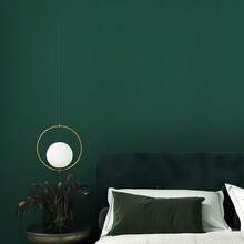 1 rolo de papel de parede vinílico autoadesivo fosco de cor sólida - Papel de parede texturizado à prova d'água e removível, adequado para quarto, sala de estar e reforma de dormitório - Decoração simples para casa, faça você mesmo, reforma de quartos de dormitório