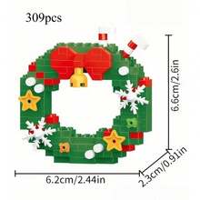 9-In-1 Flower Bouquet Model Building Blocks, Purple Flower Bouquet Puzzle Building Blocks Set, Desktop Decor Gift, Home Decor Ornament, Stress Relief, Enjoy Peaceful Assembly Time, Holiday/Birthday Gift, Suitable For Gifting - Multicolor - View 10