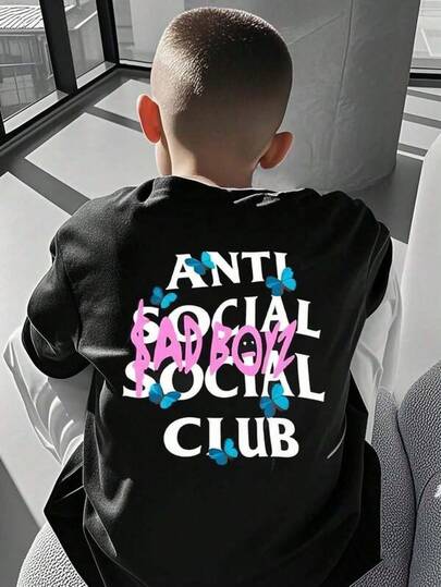 Basic printed short-sleeved T-shirt for boys aged 14 to 41 Camiseta Para Niño Envío Desde México Tejido Transpirable De Primera Calidad Camiseta Casual De Manga Corta Con Cuello Redondo Para Niño Verano Para Niño Crew neck,suitable for girls and teenage students,holiday outfits.