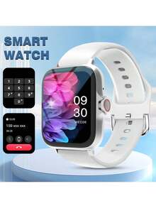 MixtataDi Smartwatch, 1.83-Inch Multifunctional Sports Smartwatch, Featuring Wireless Calling/Music, Message Notifications, Pedometer, Sedentary Reminders, And Multiple Watch Face Wallpapers. Suitable For Both Men And Women, Compatible With Android And IOS. Perfect As A New Year Gift. - 彩色 - 查看 13