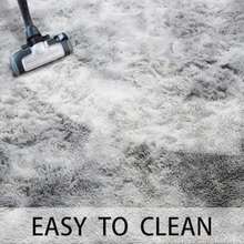 Calore - Alfombra Salon Grandes Shaggy Antideslizante Super Suave Pelo Largo Fluffy Alfombra Adecuado para la Decoración de Salas de Estar y Dormitorios Alfombras (, )(Gris Blanco 250x300CM) - Multicolor - Ver 7