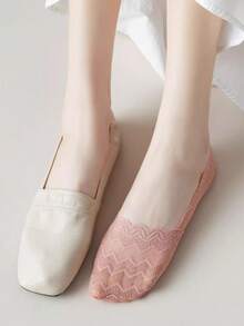 New High Quality Summer Garter Socks Invisible Socks Ladies Shallow Mouth Half Thin Socks - Multicolor - View 4