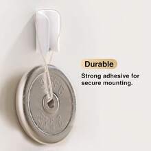 Electric Toothbrush Holder For Bathroom, Wall-Mounted Toothbrush Stand With Self-Adhesive, Compact Bathroom Caddy For Electric Toothbrushes (White-2pcs) - White-2pcs - View 4