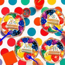 Disposable Kitchenware - Happy Birthday Balloons - View 5