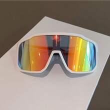 1 Pc, Adult Bicycle Goggles, Fashionable And Colorful Bicycle Goggles, Outdoor Sports Goggles, Mountaineering Goggles, Marathon Goggles, Windproof Mountaineering Goggles, Off-Road Bicycle Goggles, Fishing Goggles - Multicolor - View 8