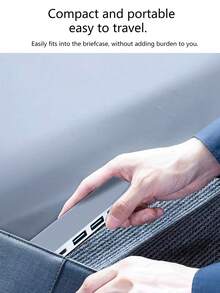 7合1 Type-C扩展集线器，多端口USB集线器 - 灰色 - 查看 11