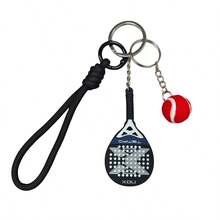 2025 Model Nox Racket Keychain, Mini Racket Shaped, Unisex, Suitable As Bag Accessory, For Car, Wallet And Backpack, Great Holiday Gift