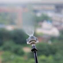 Adjustable Atomizing Micro Nozzle, 4-Point Thread/Flat Mouth Three-Way/Single Hook Drip Irrigation Nozzle, Greenhouse Orchard Vegetable Irrigation Water-Saving Nozzle, Garden Potted Flower Cooling And Humidification Atomizing Nozzle - Multicolor - View 5