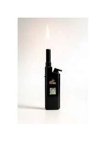 FIRE Rechargeable Torch Lighter – Extended Nozzle, Colorful EZREACH Style - 2 件黑色 - 查看 1