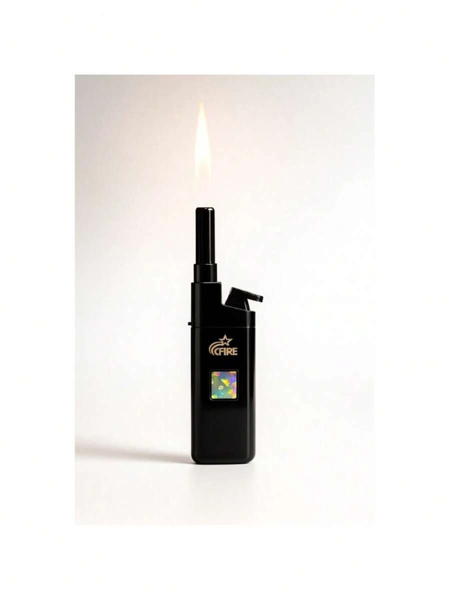 FIRE Rechargeable Torch Lighter – Extended Nozzle, Colorful EZREACH Style - 2 件黑色 - 查看 1