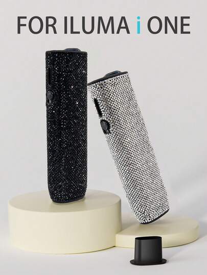 1 Set Luxury Rhinestone Studded Protective Case For IQOS ILUMA I ONE, Includes Protective Case And Removal Tool, Suitable As Gift For Mom, Girlfriend, Boyfriend, Lover