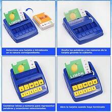 Juego Didacticos 2 en 1 de Numeros y Letras Español Alfabetizacion Interesante Juego con 64 Tarjetas Flash 128 Palabras Juguetes Educativos Montessori Regalo para Niños y Niñas de 3 4 5 6 7 8 AñosDuradero y cultiva el interés de los niños - Multicolor - Ver 4
