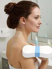 20pcs Invisible Neck Lift Patches, Neck Lift Tape, Face And Neck Lifting Tape, Easy To Wear, Flexible Fit, Waterproof, Neck Support Tape, Suitable For Daily Wear, Essential For Beauty Enthusiasts - Multicolor - View 7