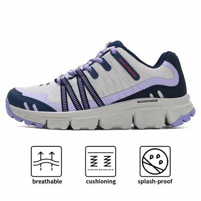 Skechers 女式户外徒步鞋，减震稳定，适合徒步、跑步，货号 180149