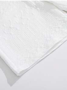 Men's White Casual Set Comfortable Delicate Fabric Short Sleeve T-Shirt & Shorts Machine Washable - White - View 7