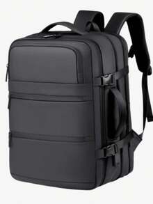 1 Pc Vacuum Compression Backpack With Luggage Strap Design.,Ryanair Travel Backpack, Cabin Bag 45x20x30, TSA Friendly Functional.Durable Nylon.Extensible Design.For Men & Women Large-Capacity Travel Backpack Multifunctional Luggage Storage Wetified Suggage Storage Wet Ceat Travel Backpack, Aviation, Avis Travel, Aviation, Avis Travel, Avis, Avis） Casual Backpack,Underseat Cabin Backpack For Airlines , Airline‑Approved Travel Rucksack With Shoe Compartment Bags For Woman, Lightweight Water‑Resistant Carry On Flight Bag For Ryanair, Versatile Business Work Bag, University College Backpack, Weekend Holdall For Holibee, 組合, Commday, Weekend Bag With USB Output Men's Waterproof Travel Backpack - 黑色 - 查看 10