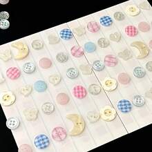 20pcs Assorted Colorful Buttons Set, Suitable For DIY Clothing, Sweaters And Crafts Decoration (Random Styles) - Multicolor - View 10