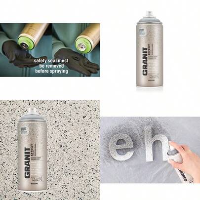 New Montana Cans Granit Spray Paint 400 Ml Light Grey