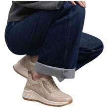Women Casual Athletic Shoes - Beige - View 5
