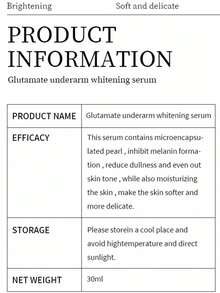 30毫升酸性腋下美白精华，蕴含植物美白精华，温和配方，有效去除腋下、关节和大腿内侧的色素沉着，提亮并滋润女性肌肤。 - 彩色 - 查看 8