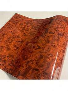 1 Roll Waterproof PVC Wood Grain Vinyl Sticker, Suitable For Car Interior Decoration, Furniture And Door Edge Decoration, Car Modification, Car Wrap, Protective Film - one-size - View 7