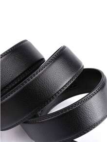 男士皮带套装（2件装），自动扣合设计，商务休闲风格，适合腰围28-42英寸 - A - 查看 4