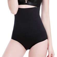 1 Pc Seamless High Waist Shaping Panties Slimming Tummy Control Waist Trainer Body Shaper Shapewear For Women Underwear Women's Underwear Sheath Flat Belly Woman Lingerie Briefs Butt Lifter - màu đen - Xem 6