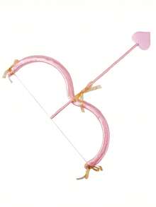 Cupid Bow And Arrow Set, Valentine's Day Cupid Costume Photo Props, Suitable For Adults And Teenagers