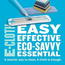 Juego de limpieza para el hogar de 10 piezas E-Cloth Incluye paño de limpieza de microfibra reutilizable y trapeador para limpieza de pisos Lavable y reutilizable con promesa de 100 lavados - colores surtidos - Ver 7