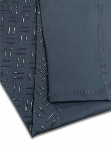 Women's High Waist Elastic Riding Pants, Full Silicone Tight-Fitting Stretch Slim, Silicone Grip, Elastic Polyester Fiber, With Side Pockets, Suitable For Spring/Summer Riding - Navy Blue - View 6