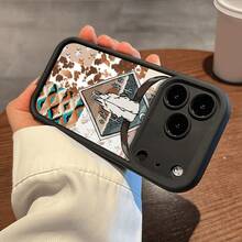 [tianyanjieti] Un regalo para Navidad y Acción de Gracias, esta funda de teléfono impresa con diseño de ojo de cielo está diseñpara 17 y compatible con los modelos de 17, 16, 15, 14, 13, 12, 11, Plus Pro, así como con S22, S23, S24, S23 Ultra. - carmesí - Ver 10